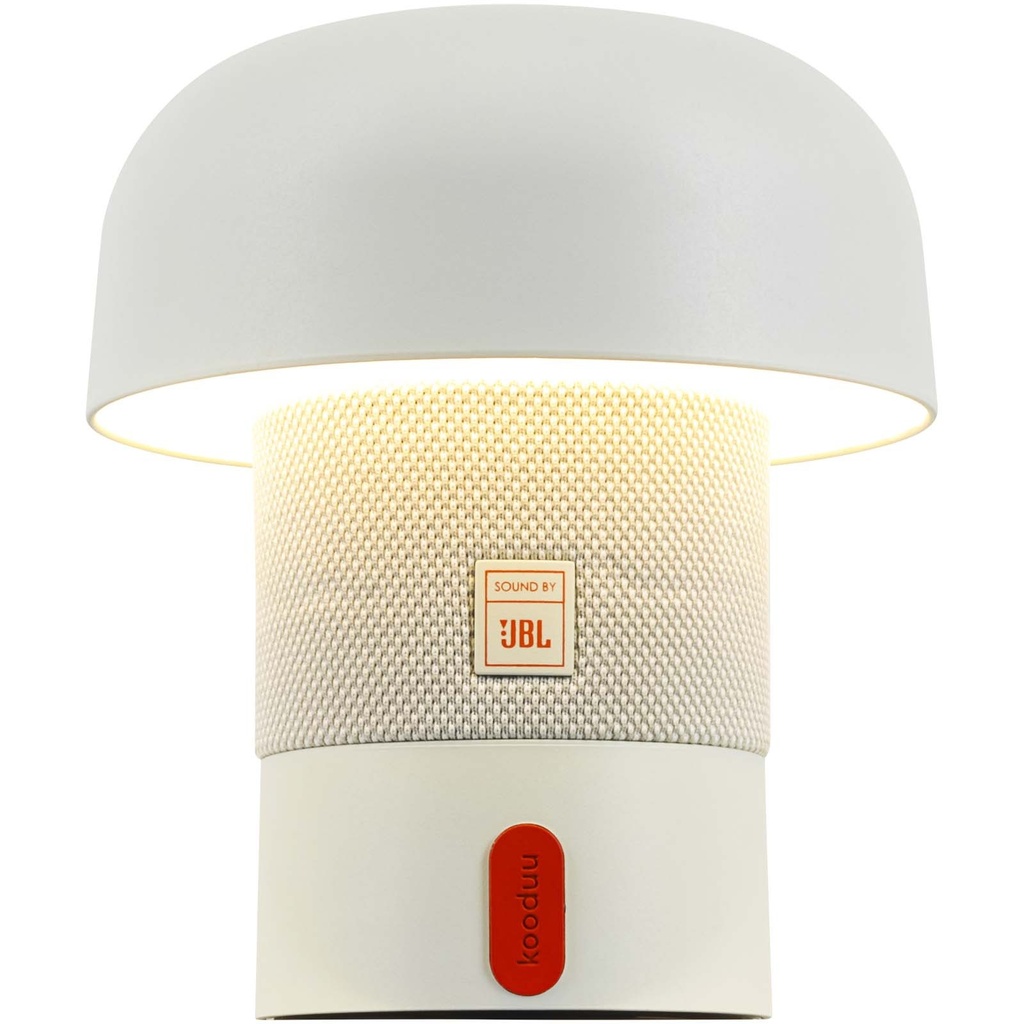 Kooduu Sensa Play Mini przenośny głośnik i lampa 124451 - Biały