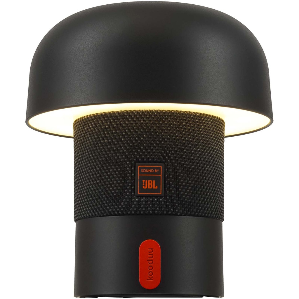 Kooduu Sensa Play Mini przenośny głośnik i lampa 124451 - Antracytowy