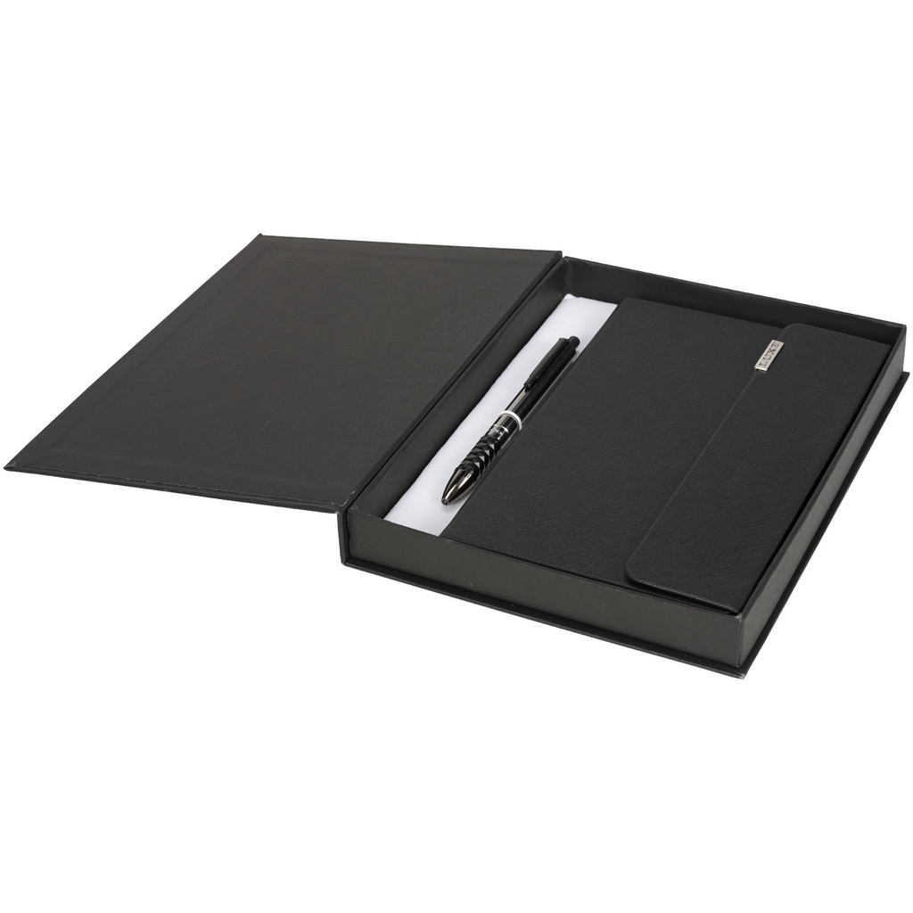 Zestaw upominkowy z notesem Tactical 107111 - Czarny