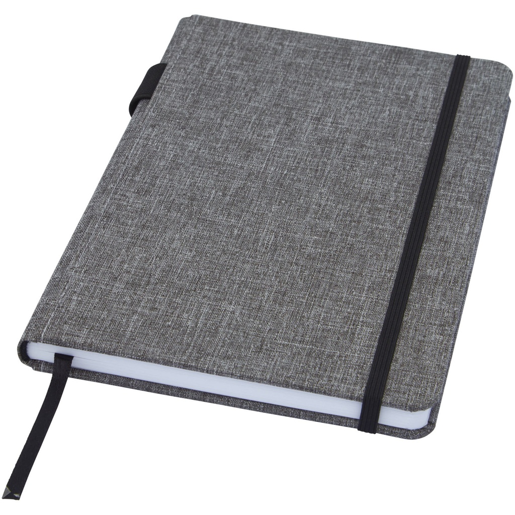 Notatnik Orin w formacie A5 z PET z recyclingu 107742 - Melanż szary