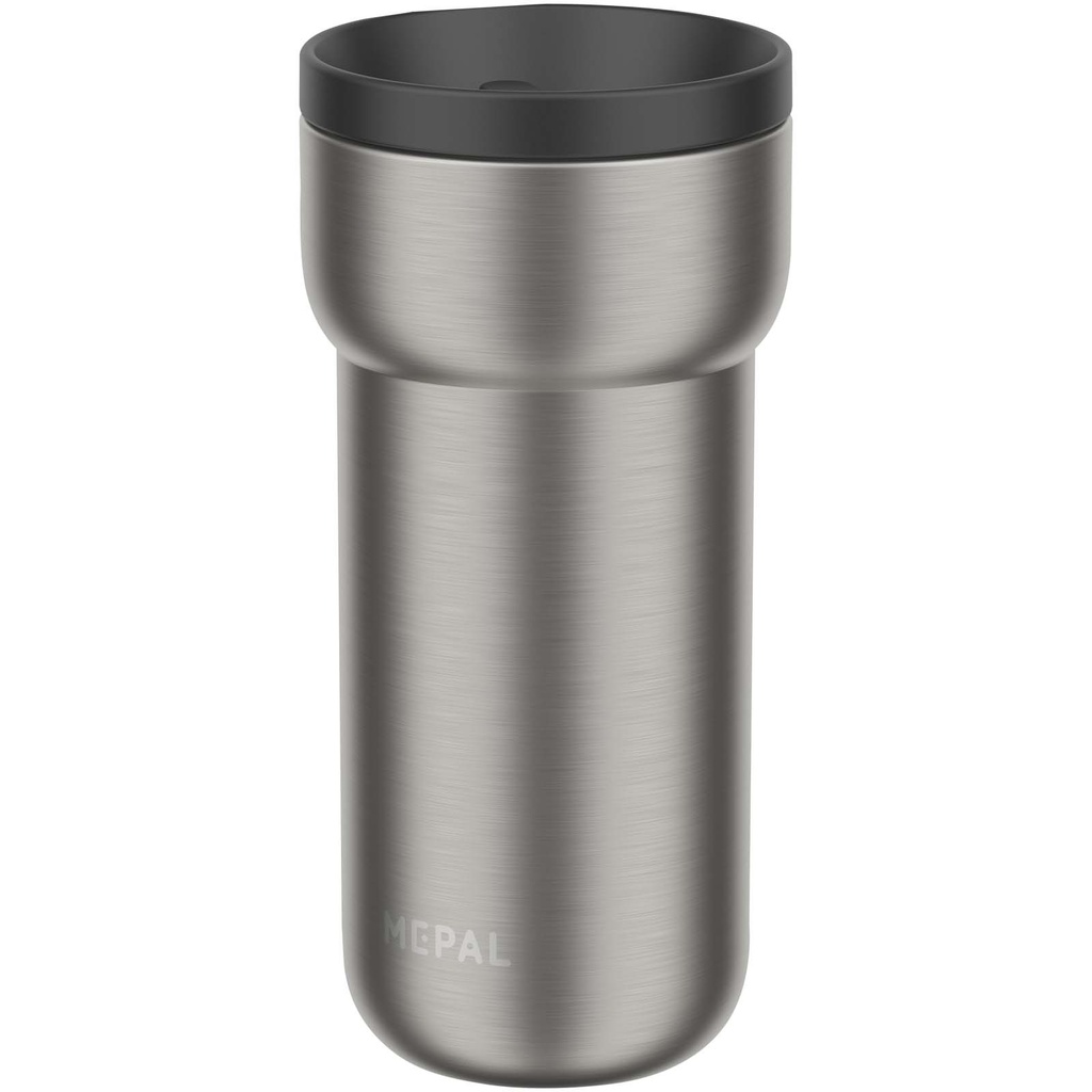 Mepal Ellipse kubek termiczny ze stali nierdzewnej o pojemności 375 ml 100908 - Czarny