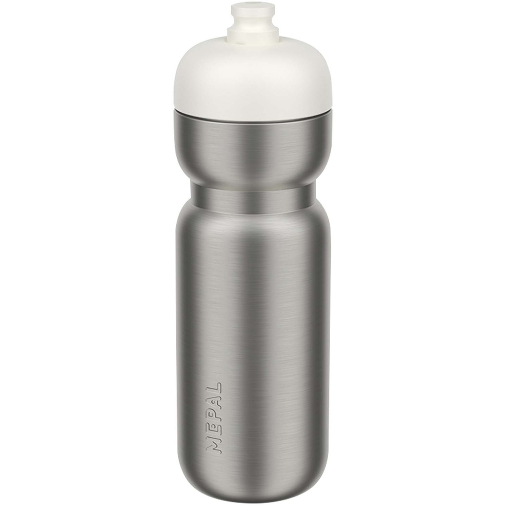 Mepal Pull butelka sportowa ze stali nierdzewnej o pojemności 800 ml 100911 - Biały