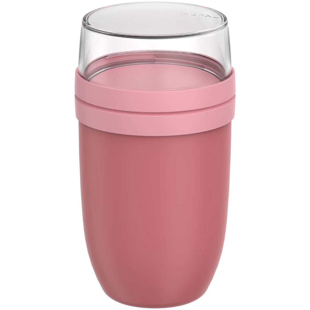 Mepal Ellipse pojemnik na lunch 750+300 ml 113141 - Różowy