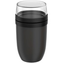Mepal Ellipse pojemnik na lunch 750+300 ml 113141 - Czarny