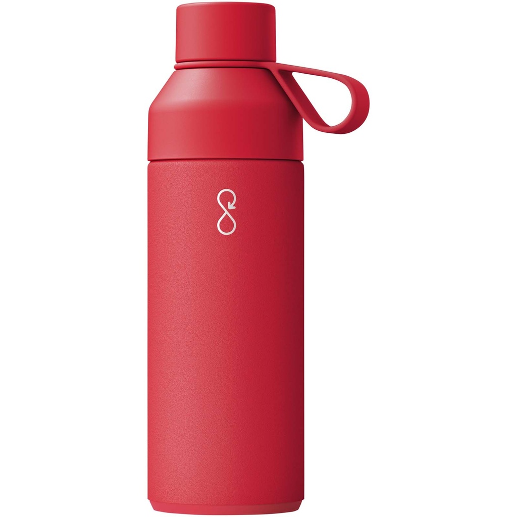 Ocean Bottle izolowany próżniowo bidon na wodę o pojemności 500 ml 100751 - Czerwony