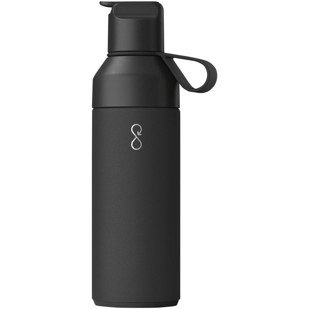 Ocean Bottle GO izolowany bidon na wodę o pojemności 500 ml 100816 - Czarny obsydianowy
