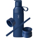 Ocean Bottle zestaw upominkowy 3 w 1 o pojemności 500 ml 113185 - Oceaniczny niebieski