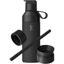 Ocean Bottle zestaw upominkowy 3 w 1 o pojemności 500 ml 113185 - Czarny obsydianowy