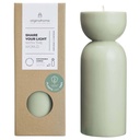 Originalhome świeca organiczna — średnia 126427 - Melanż zielony