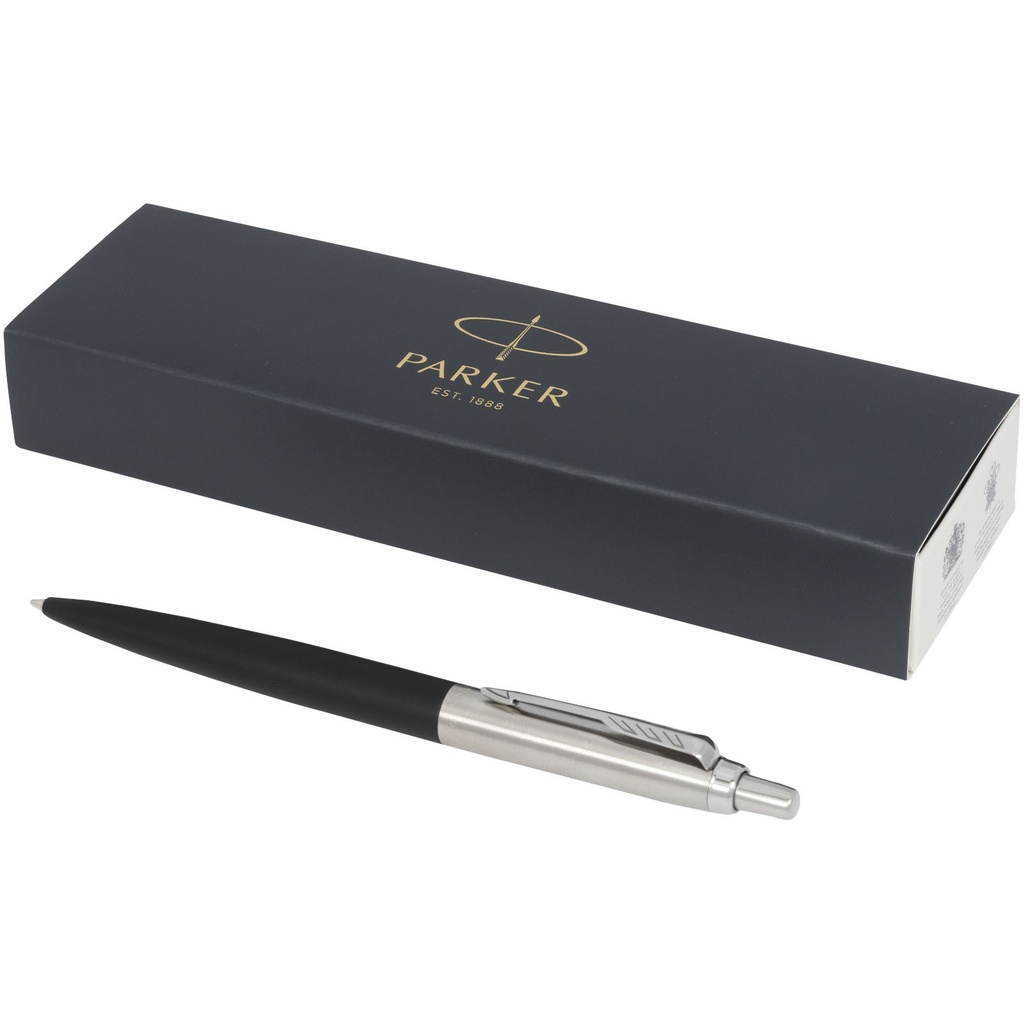Matowy długopis Jotter XL z chromowanym wykończeniem 107327 - Czarny