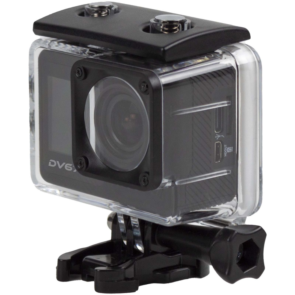 Prixton DV670 kamera sportowa 4K z dwoma ekranami 2PA173 - Czarny