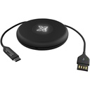 Podróżny podświetlany kabel SCX.design C18 2PX004 - Czarny