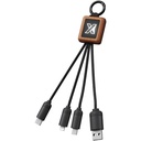 SCX.design C19 łatwy w użyciu kabel drewniany 20 W 2PX044 - Drewniano-czarny