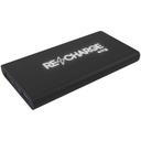 SCX.design P40 podświetlany bezprzewodowy powerbank 10 000 mAh 2PX060 - Czarny