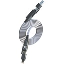SCX.design C58 magnetyczny płaski kabel do ładowania 60 W 2PX196 - Szary
