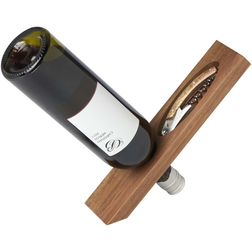 Vino zestaw stojaków na wino 113387 - Drewniany