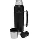 Stanley Classic butelka o pojemności 1000 ml 100827 - Matowy czarny