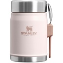 Słoik na żywność Stanley Legendary z łyżko-widelcem, o pojemności 400 ml 100881 - Jasny różowy