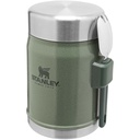 Słoik na żywność Stanley Legendary z łyżko-widelcem, o pojemności 400 ml 100881 - Leśny zielony