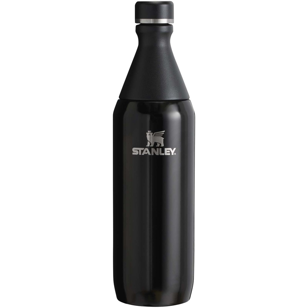 Butelka na wodę Stanley All Day Slim o pojemności 600 ml 100882 - Błyszczący czarny