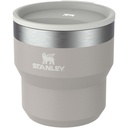 Termoizolowany kubek kempingowy Stanley Stay Hot 295 ml ze stali nierdzewnej, umożliwiający wkładanie kubków jeden w drugi 100973 - Szary