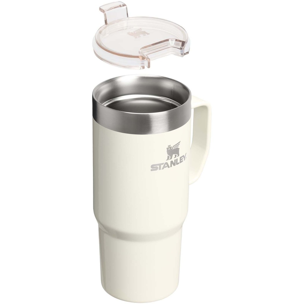 Kubek termiczny Stanley Everyday Suburban 473 ml wykonany z recyklingowanej stali nierdzewnej 100978 - Kremowy