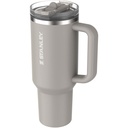 Stanley Quencher® ProTour 1180 ml termoizolowany kubek ze słomką, wykonany z recyklingowanej stali nierdzewnej 100979 - Szary