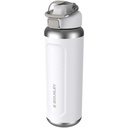 Termoizolowany bidon na wodę Stanley Classic Wellspring 710 ml wykonany z recyklingowanej stali nierdzewnej 100980 - Biały