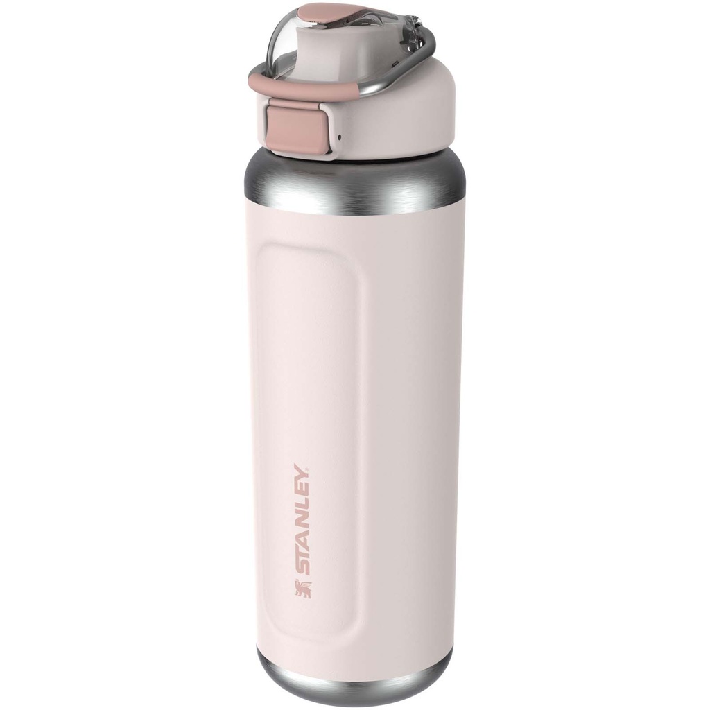 Termoizolowany bidon na wodę Stanley Classic Wellspring 710 ml wykonany z recyklingowanej stali nierdzewnej 100980 - Różowe złoto