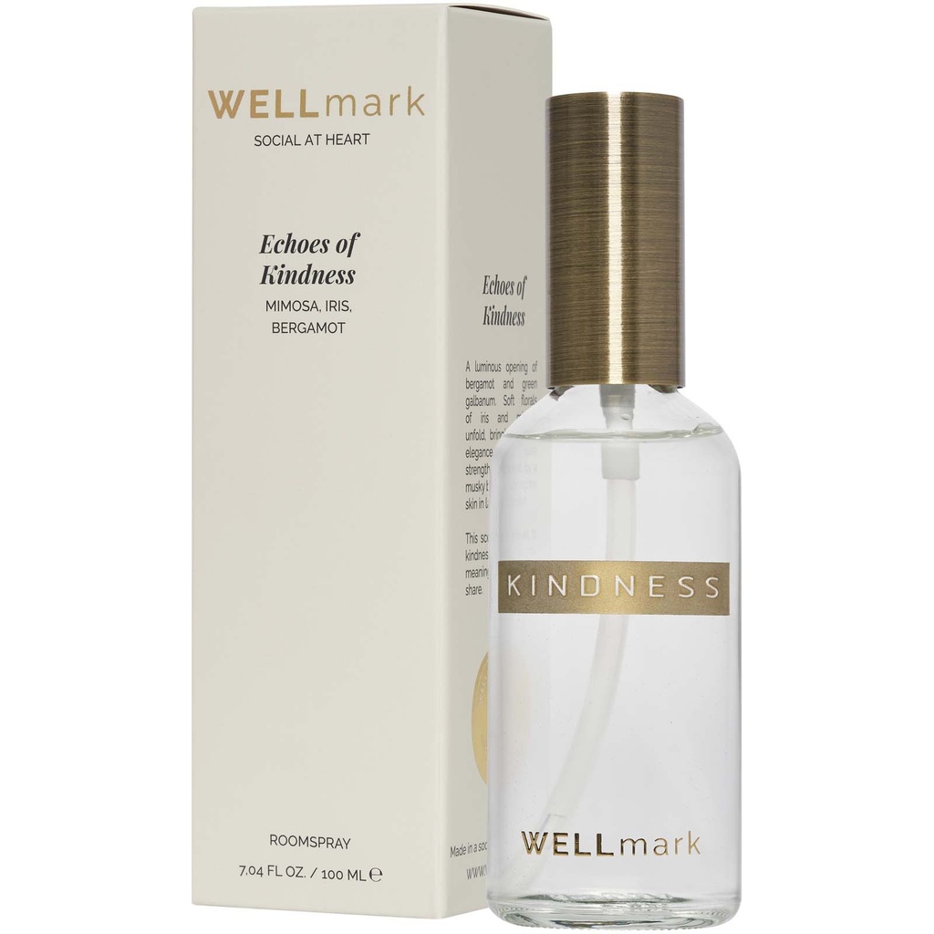 Wellmark odświeżacz powietrza o pojemności 100 ml 126407 - Przezroczysty