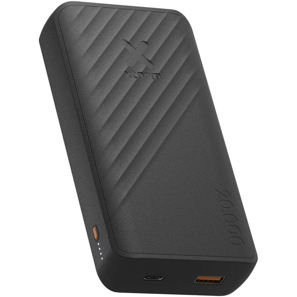 Xtorm XG220 Go2 powerbank 15 W 20 000 mAh z szybkim ładowaniem 124412 - Czarny
