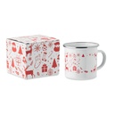 Świąteczny kubek 300ml CX1595-06 - bialy