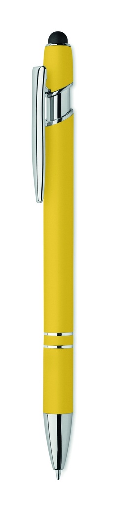 Długopis z rysikiem aluminium MO2798-08 - zólty
