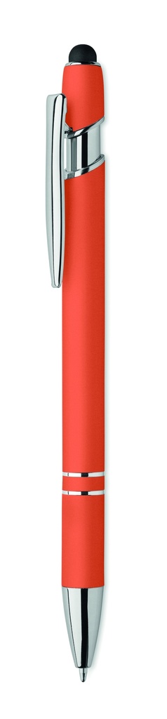 Długopis z rysikiem aluminium MO2798-10 - pomaranczowy