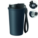 Kubek 400 ml stal recykling MO3156-85 - francuski granat