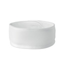 Regulowana opaska z mikrofibry MO3159-06 - bialy