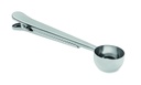 Miarka do kawy z klipsem do torby MO3183-14 - srebrny