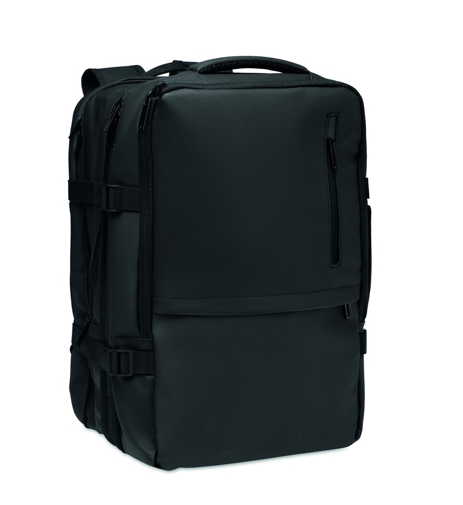 Rozciągliwy plecak RPET 20L MO3190-03 - czarny