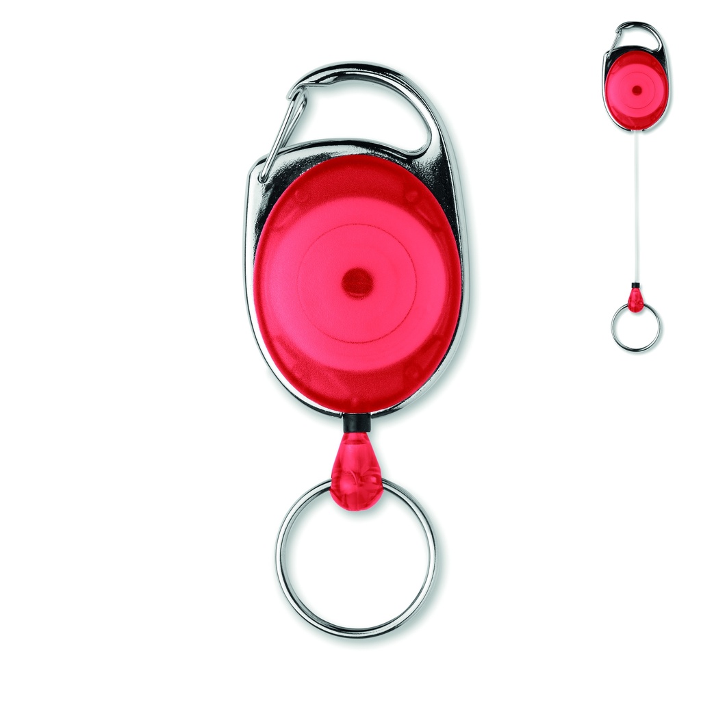 Wysuwany brelok MO3200-05 - czerwony