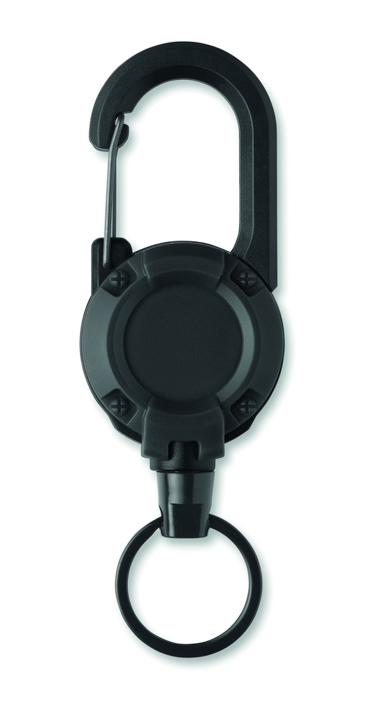 Wysuwany brelok MO3204-03 - czarny