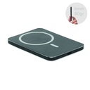 Smukły magnetyczny powerbank 20W MO3178-03 - czarny