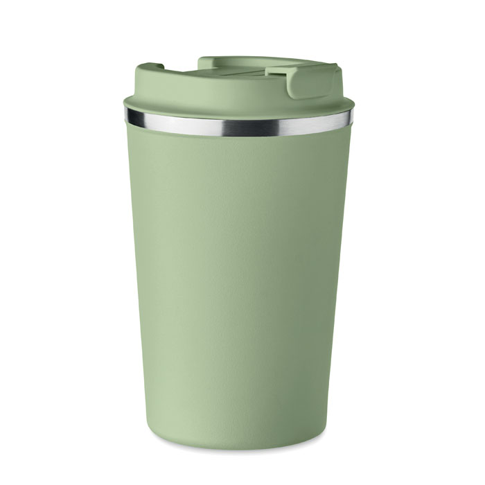 Dwuścienny kubek 350 ml MO6276-77 - miętowy zielony