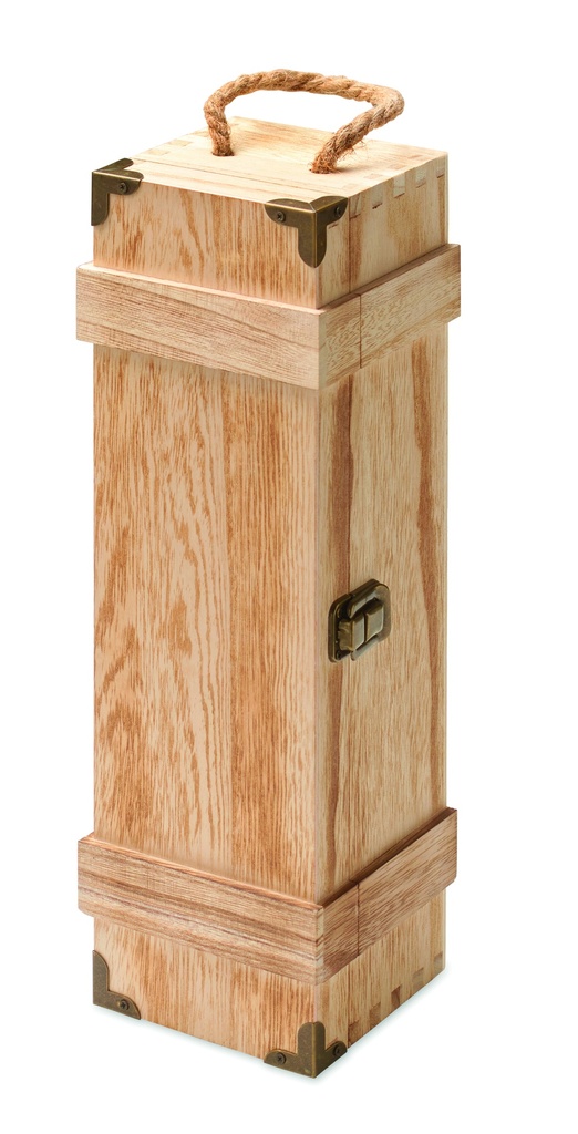 Prezentowe pudełko na wino MO3121-40 - drewna