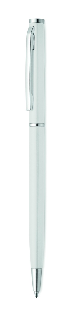 Długopis z aluminium recykling MO3139-06 - bialy