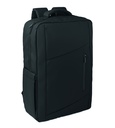 plecak na laptopa 15" PU RPET MO3208-03 - czarny