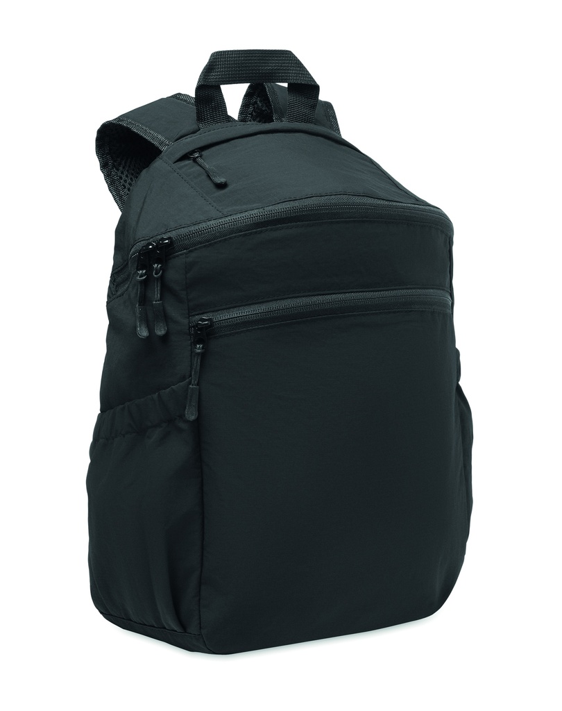 Plecak nylonowy Ripstop 10L MO3214-03 - czarny