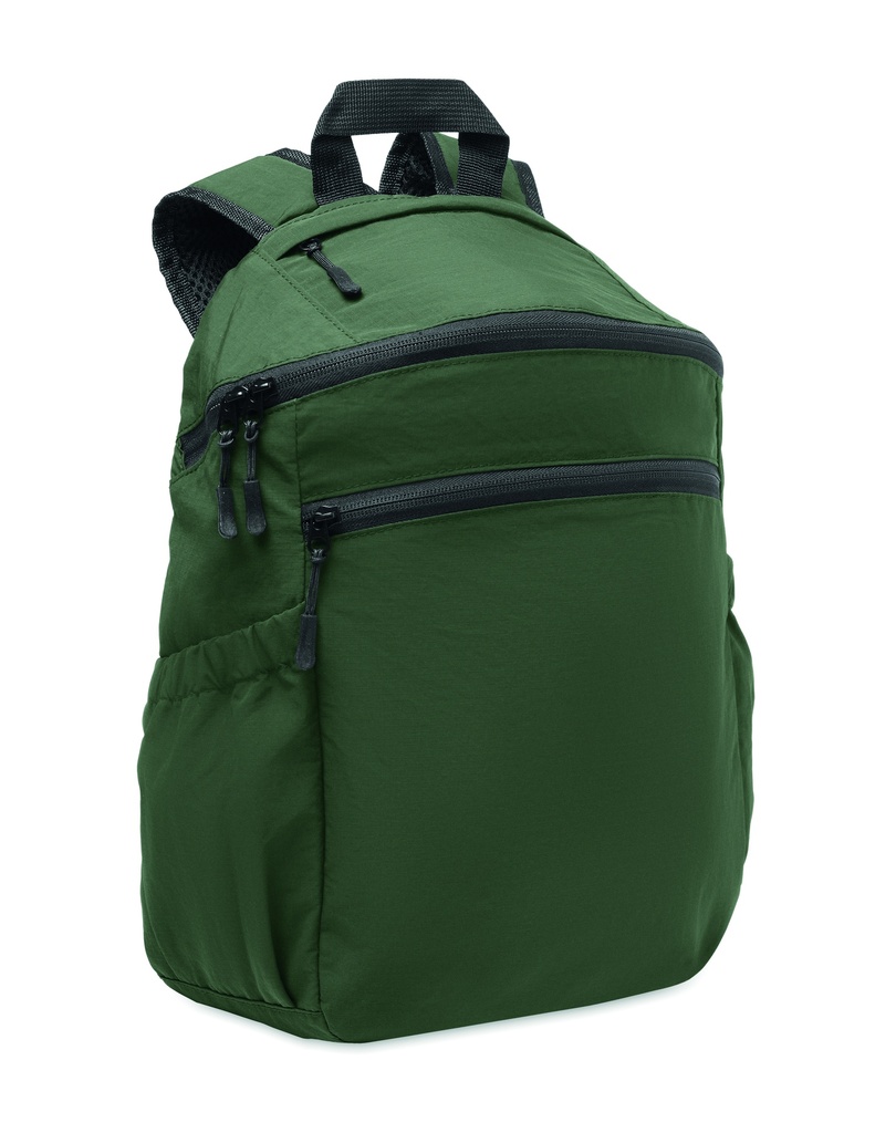 Plecak nylonowy Ripstop 10L MO3214-60 - ciemnozielony