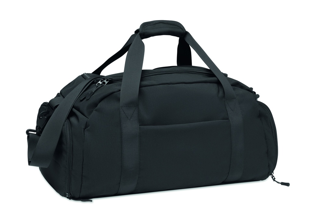Miejska nylonowa torba sportowa 20 MO3218-03 - czarny