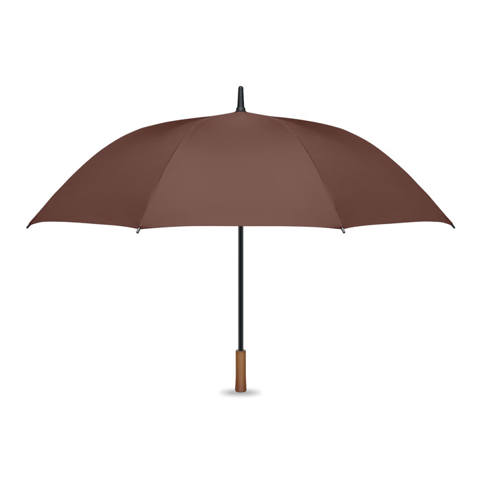 drewniany uchwyt parasola automaty MO3220-01 - brazowy