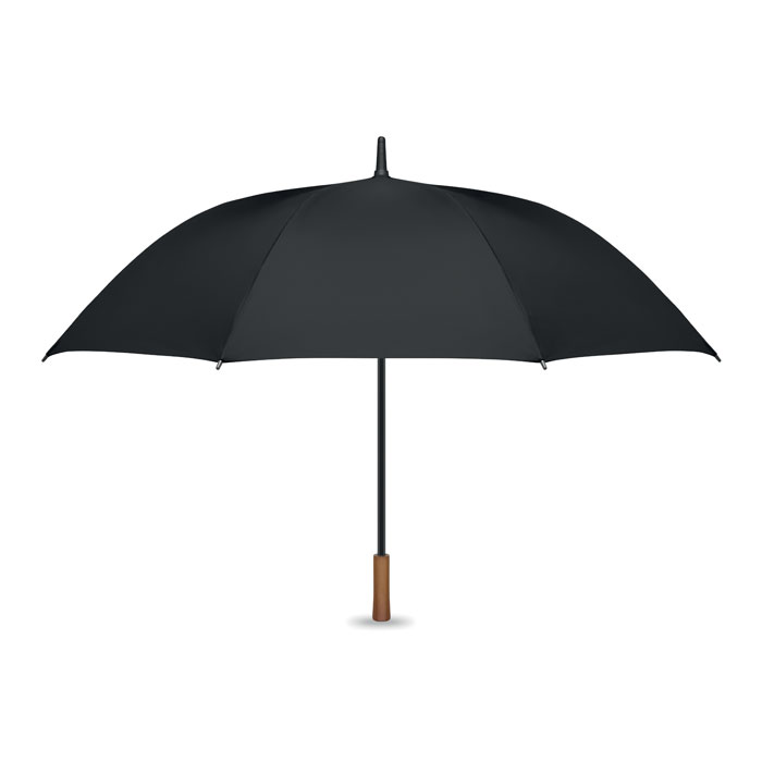 drewniany uchwyt parasola automaty MO3220-03 - czarny